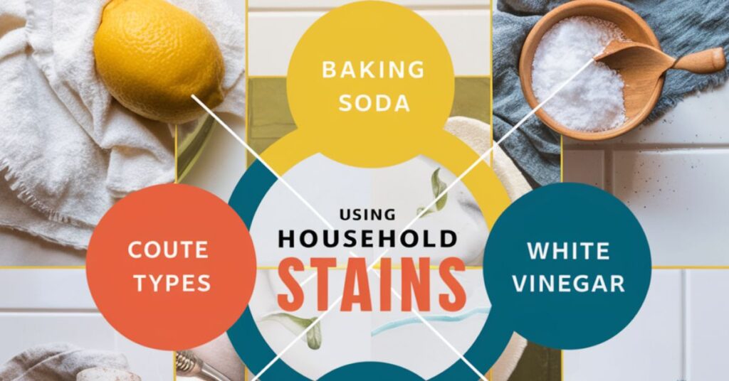 Using Household Ingredients to Remove Stains