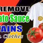 How to Get Tomato Sauce Out of Clothes