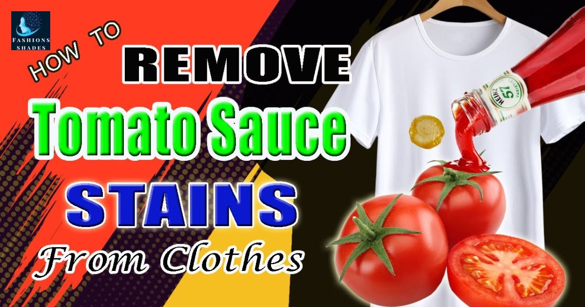 How to Get Tomato Sauce Out of Clothes