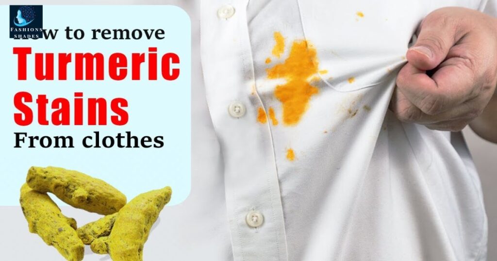 Turmeric Stain Removal