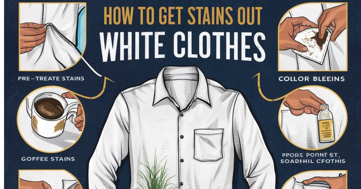 How To Get Stains Out Of White Clothes