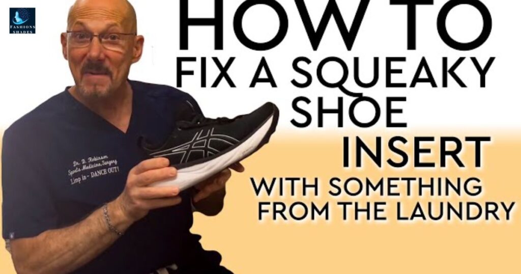 How to Fix Squeaky Shoes with Household Items