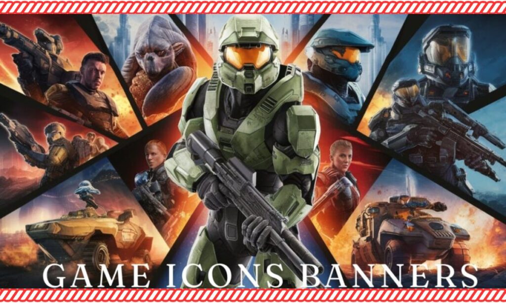 The Enduring Legacy of Halo (2003) Game Icons Banners