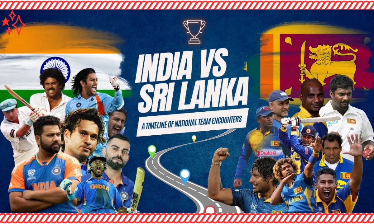 Sri Lanka National Cricket Team vs India National Cricket Team Timeline: A Journey Through Decades of Cricketing Excellence